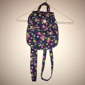Flower mini backpack